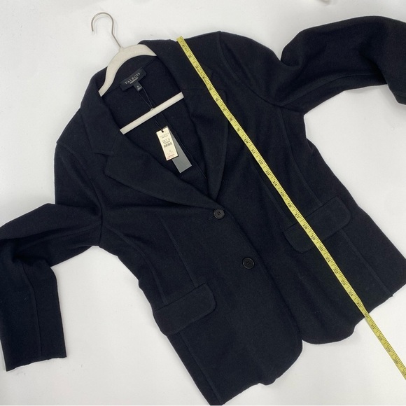 Talbots Black Wool Blazer size 10 NWT - Picture 11 of 12
